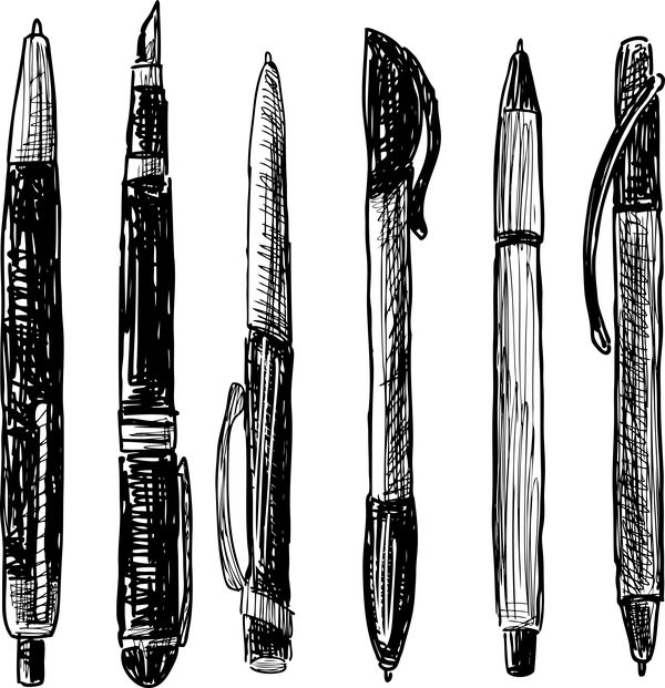 pens doodle