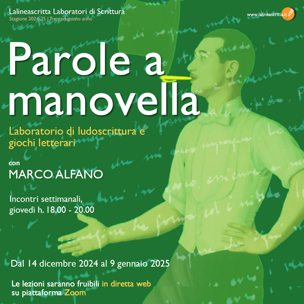 Parole a manovella - Laboratorio di ludoscrittura